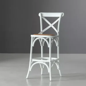 Cross Back Bar Stool (Wholesale Available)